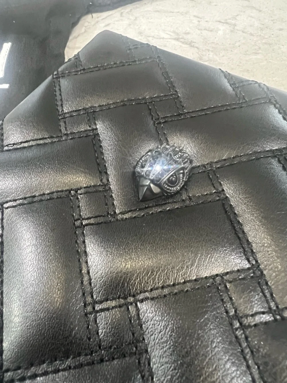NIP Kurt Geiger Eagle Leather Notebook